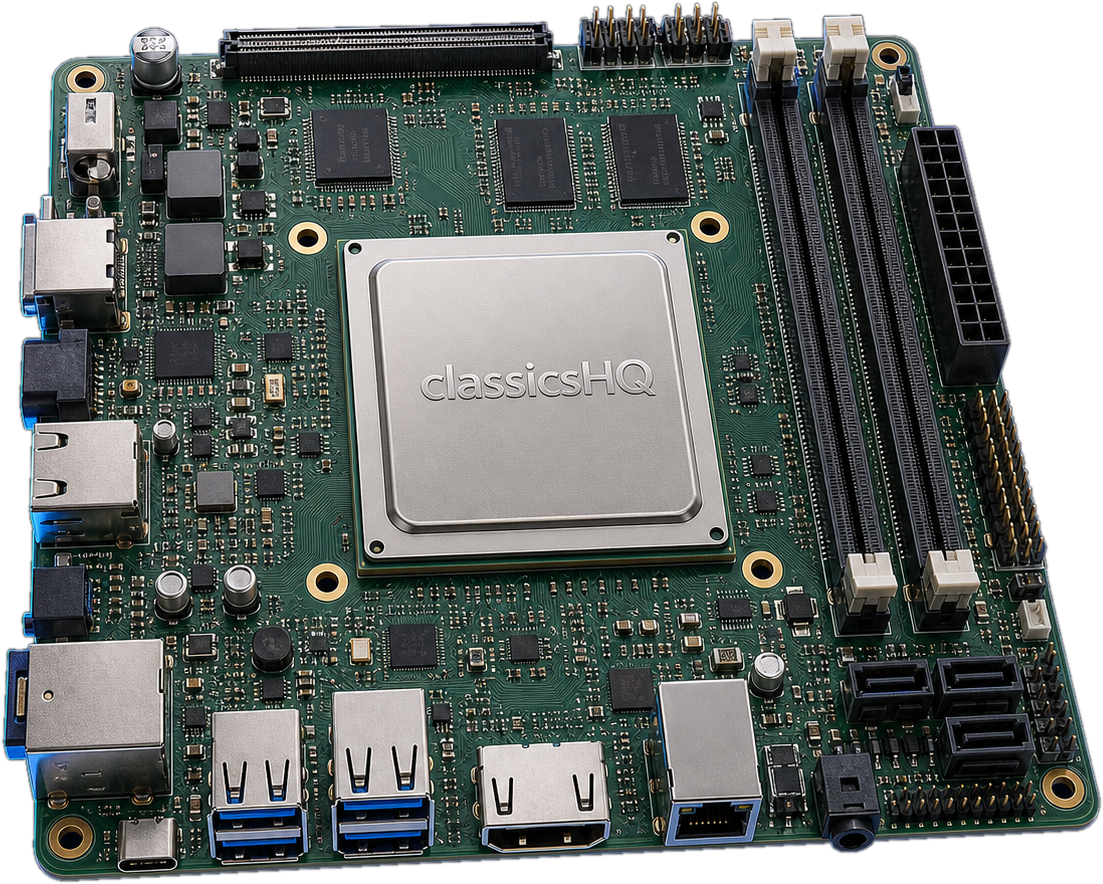 classicsHQ silicon accelerator board